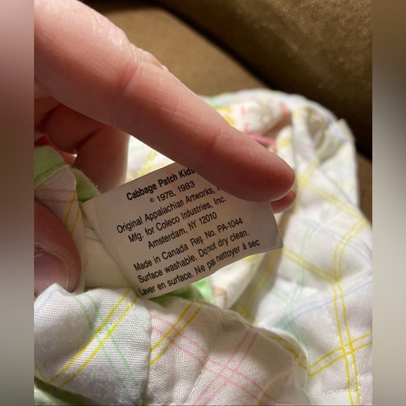 Vintage Cabbage Patch diaper bag - Picture 5 of 8